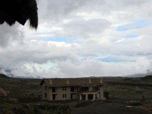 Bergsteigerquartier am Cotopaxi