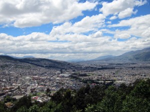 Die Millionenstadt Quito
